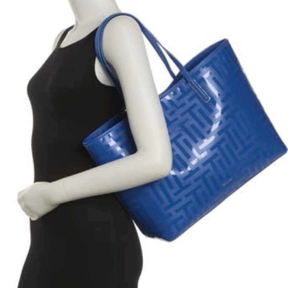 🆕Ted Baker London-Elenoor T Logo Coated Tote Bag